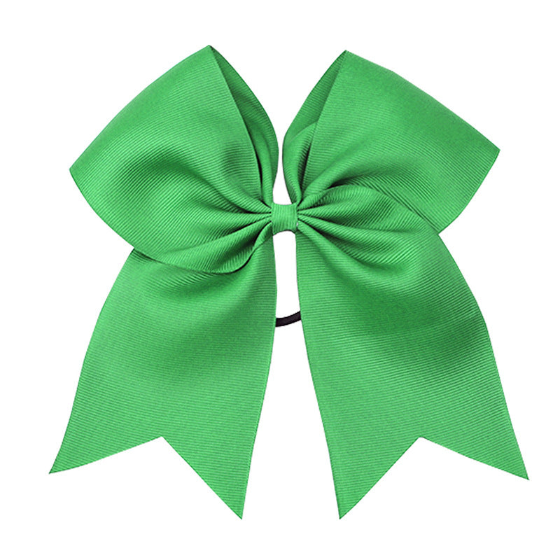 Bows al por mayor Bows de 8 pulgadas Cheerleader Swallowtail Cail Hair Scrunchies